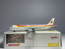 Iberia Airlines Airbus A321 1:400 Herpa EC-HUH (561181)