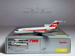 Trans World Airlines (TWA) Boeing 727-100 1:400 Herpa N839TW (561723)