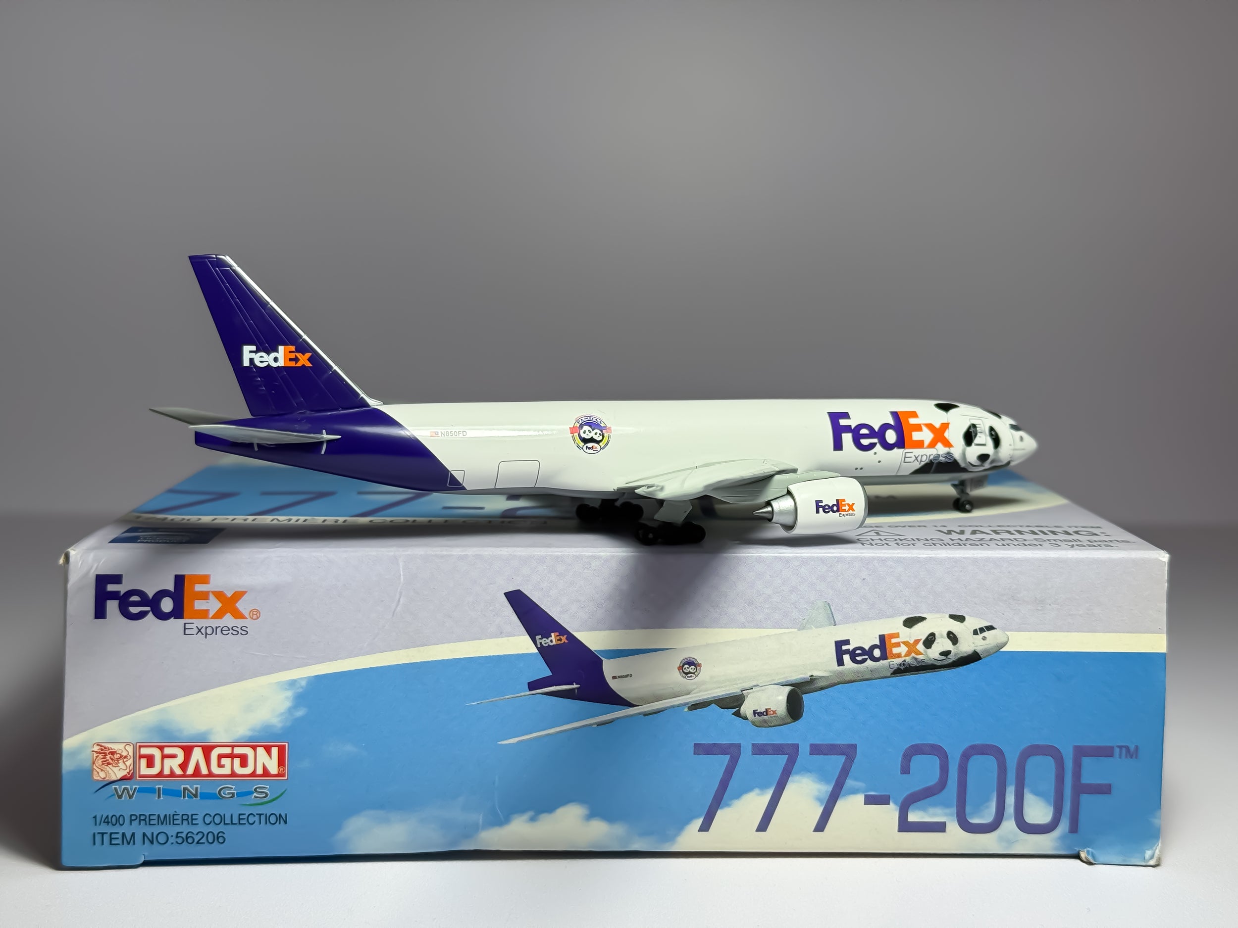 FedEx Express Boeing 777-200F 1:400 Dragon Wings N850FD (56206)