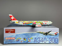 SWISS Airbus A340-300 1:400 Dragon Wings HB-JMJ (56306)