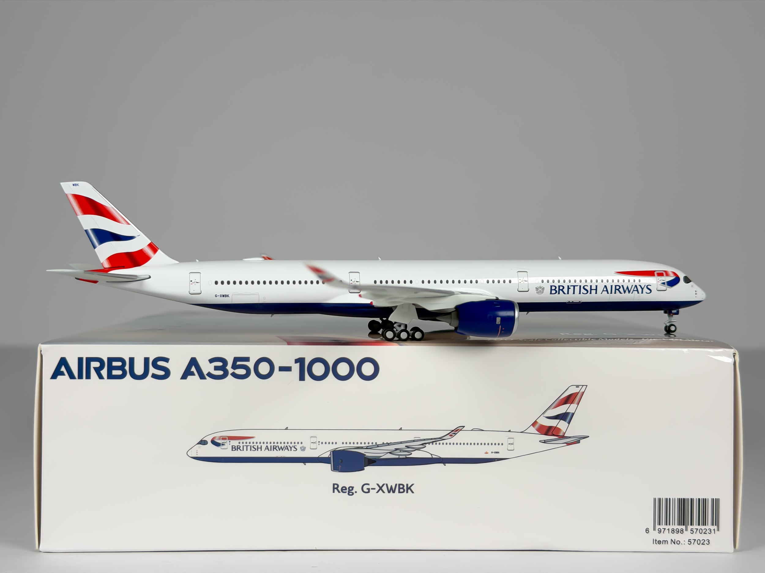 British Airways Airbus A350-1000 1:400 NG Models G-XWBK (57023)