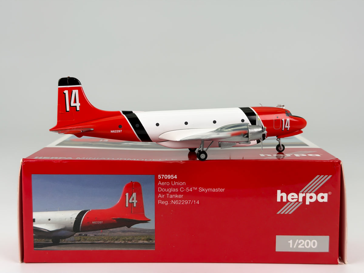Aero Union Douglas C-54 Skymaster 1:200 Herpa N62297 (570954)