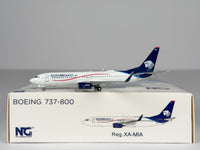 Aeromexico Boeing 737-800 1:400 NG Models XA-MIA (58091)