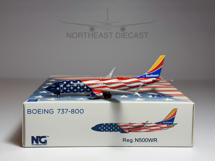 Southwest Airlines Boeing 737-800 1:400 NG Models N500WR (58110)