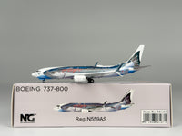 Alaska Airlines Boeing 737-800 1:400 NG Models N559AS (58167)