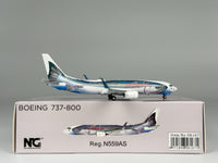 Alaska Airlines Boeing 737-800 1:400 NG Models N559AS (58167)