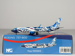 Alaska Airlines Boeing 737-800 1:400 NG Models N559AS (58196)