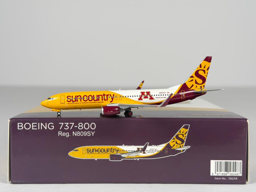 Sun Country Airlines Boeing 737-800 1:400 NG Models N809SY (58248)