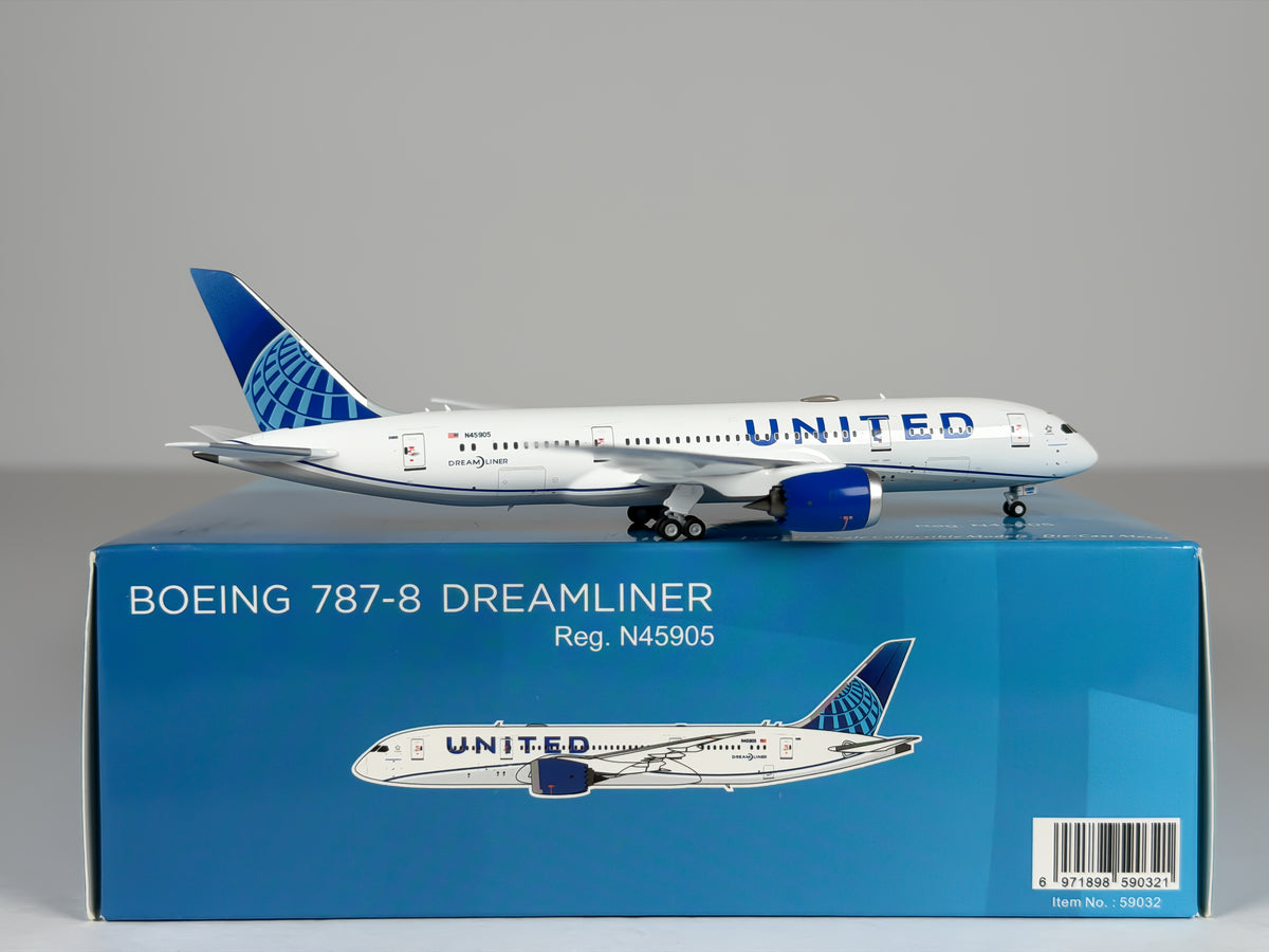 United Airlines Boeing 787-8 1:400 NG Models N45905 (59032)