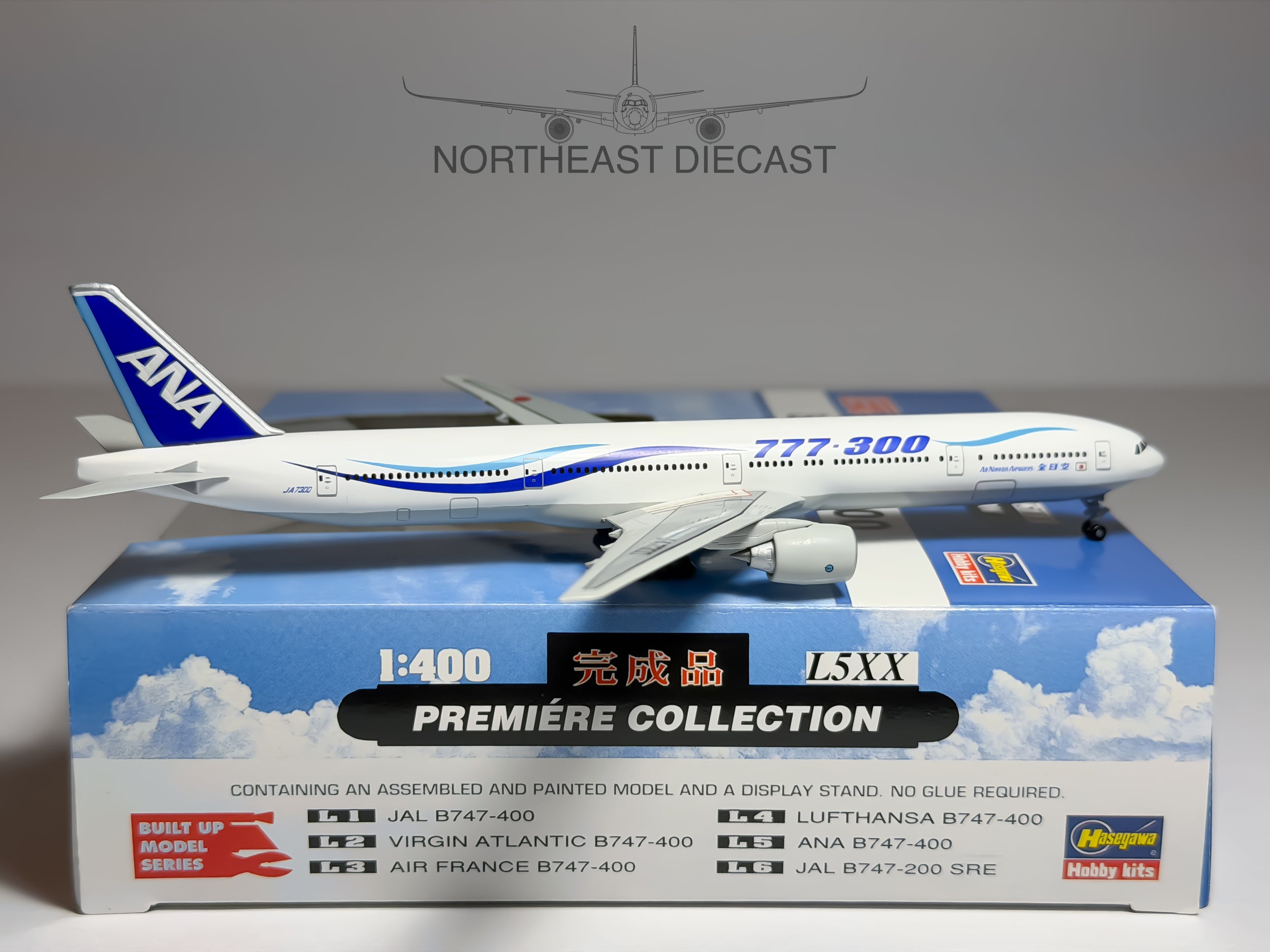 ANA All Nippon Airways Boeing 777-300 1:400 Dragon Wings JA7300 (61405B)