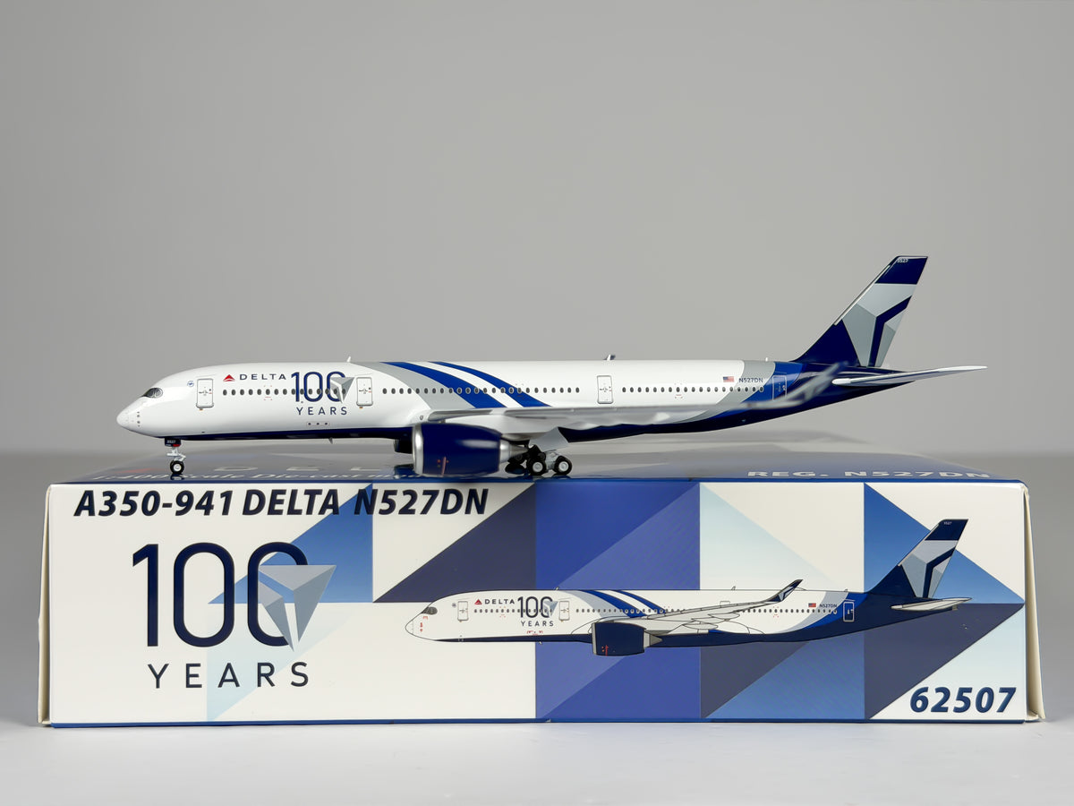 Delta Air Lines Airbus A350-900 1:400 Panda Models N527DN (62507)