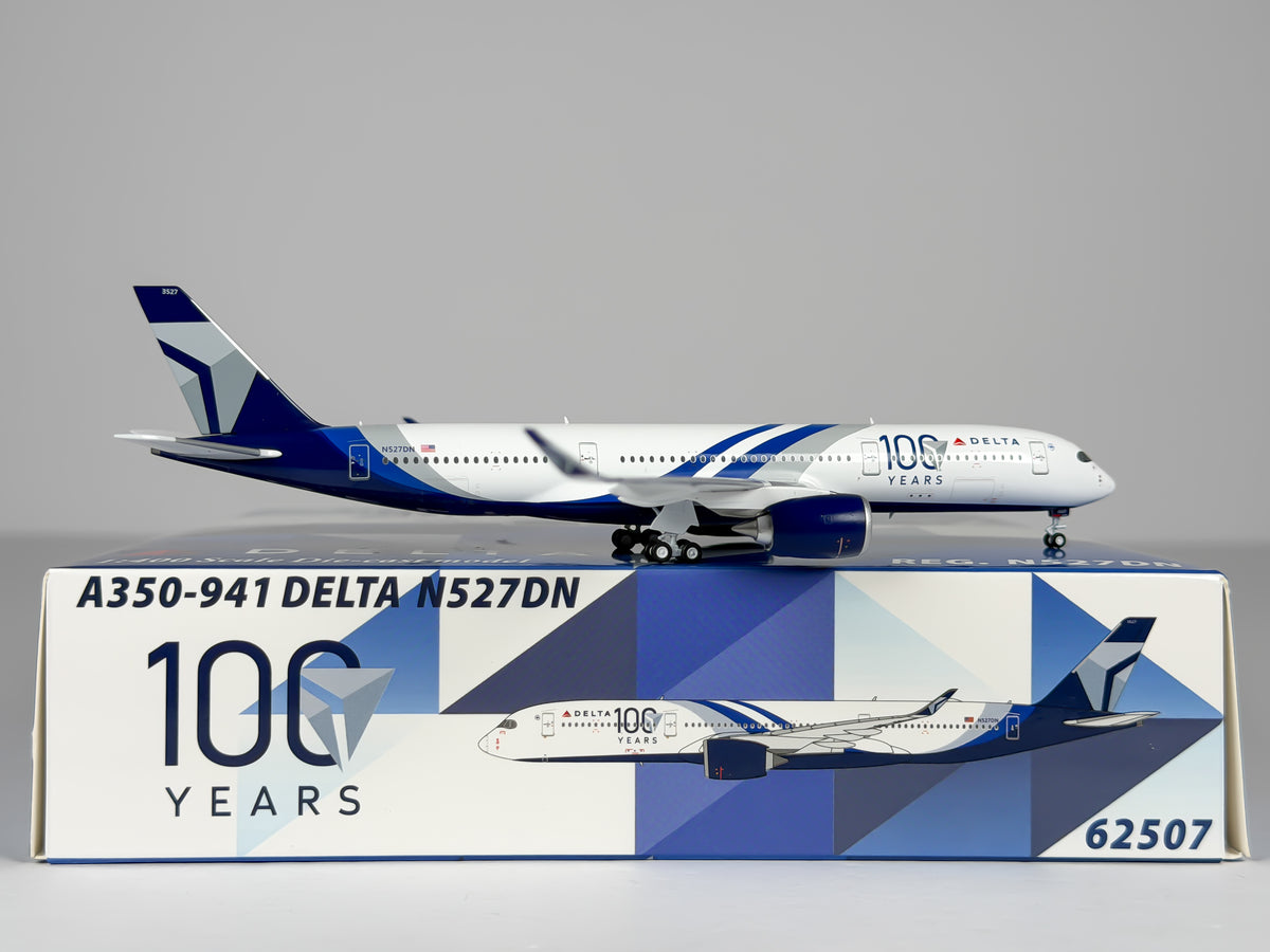 Delta Air Lines Airbus A350-900 1:400 Panda Models N527DN (62507)