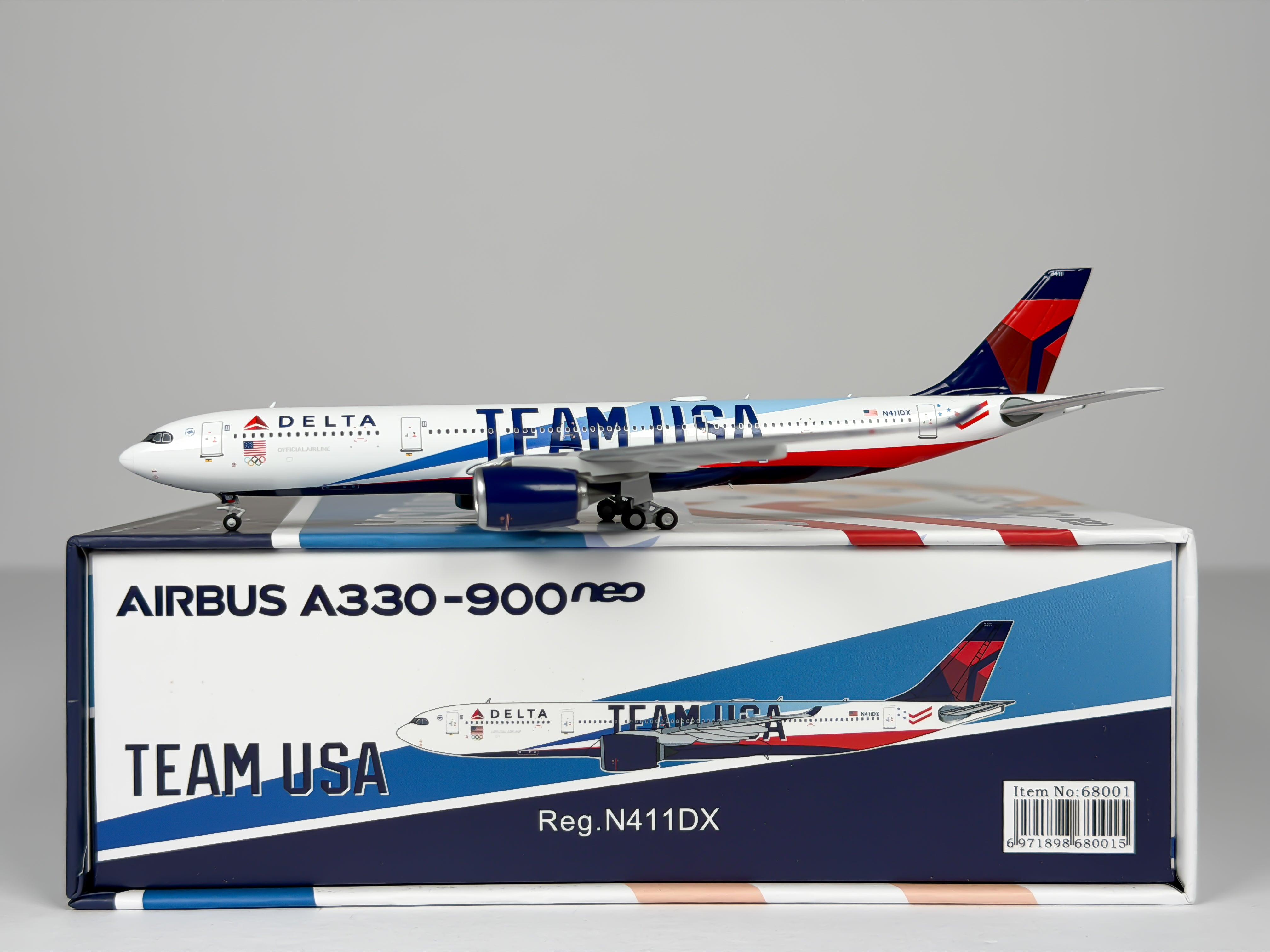 Delta Air Lines Airbus A330-900neo 1:400 NG Models N411DX (68001)