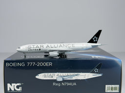 United Airlines Boeing 777-200ER 1:400 NG Models N794UA (72022)