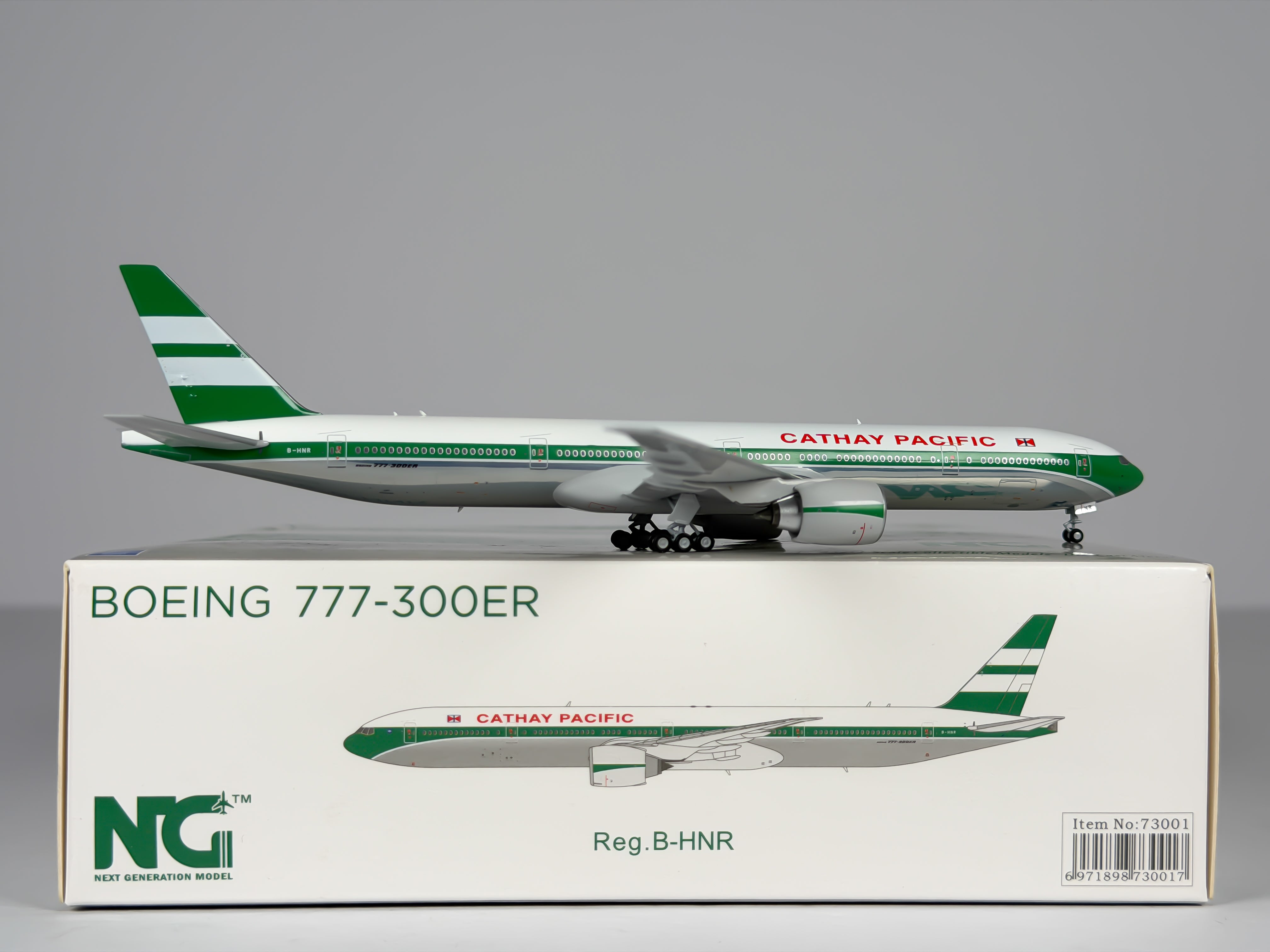 Cathay Pacific Boeing 777-300ER 1:400 NG Models B-HNR (73001)