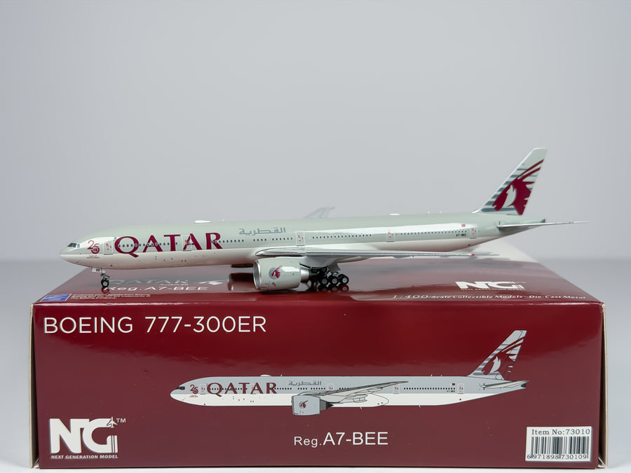 Qatar Airways Boeing 777-300ER 1:400 NG Models A7-BEE (73010)
