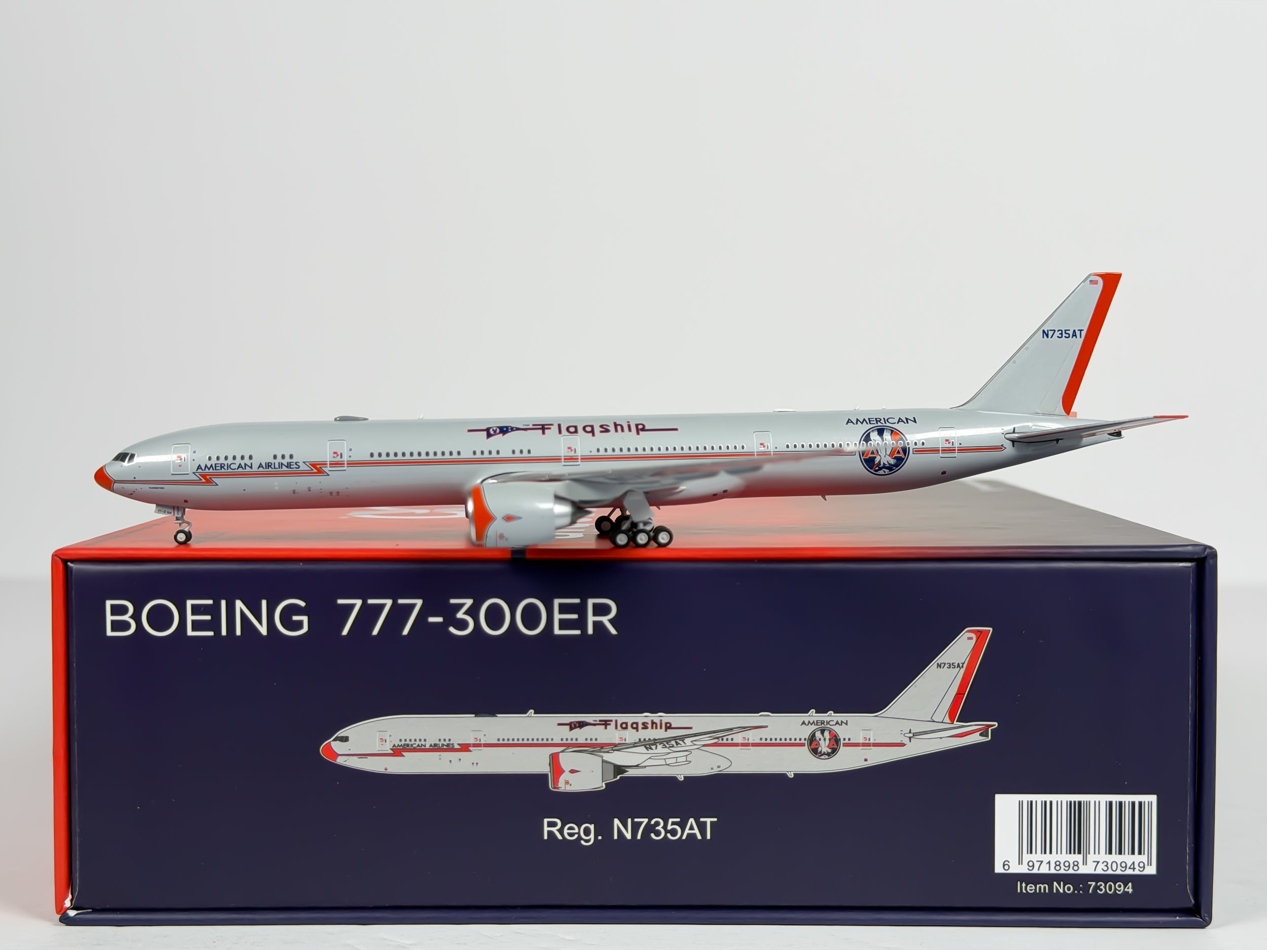 American Airlines Boeing 777-300ER 1:400 NG Models N735AT (73094)