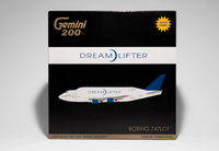 Gemini Jets 1:200 House Colors Boeing 747LCF N718BA Flaps Down/Interactive Tail Section G2BOE1003F