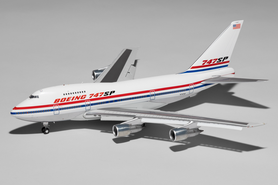 JC Wings 1:200 House Colors Boeing 747SP N747SP Flaps Down LH2458A