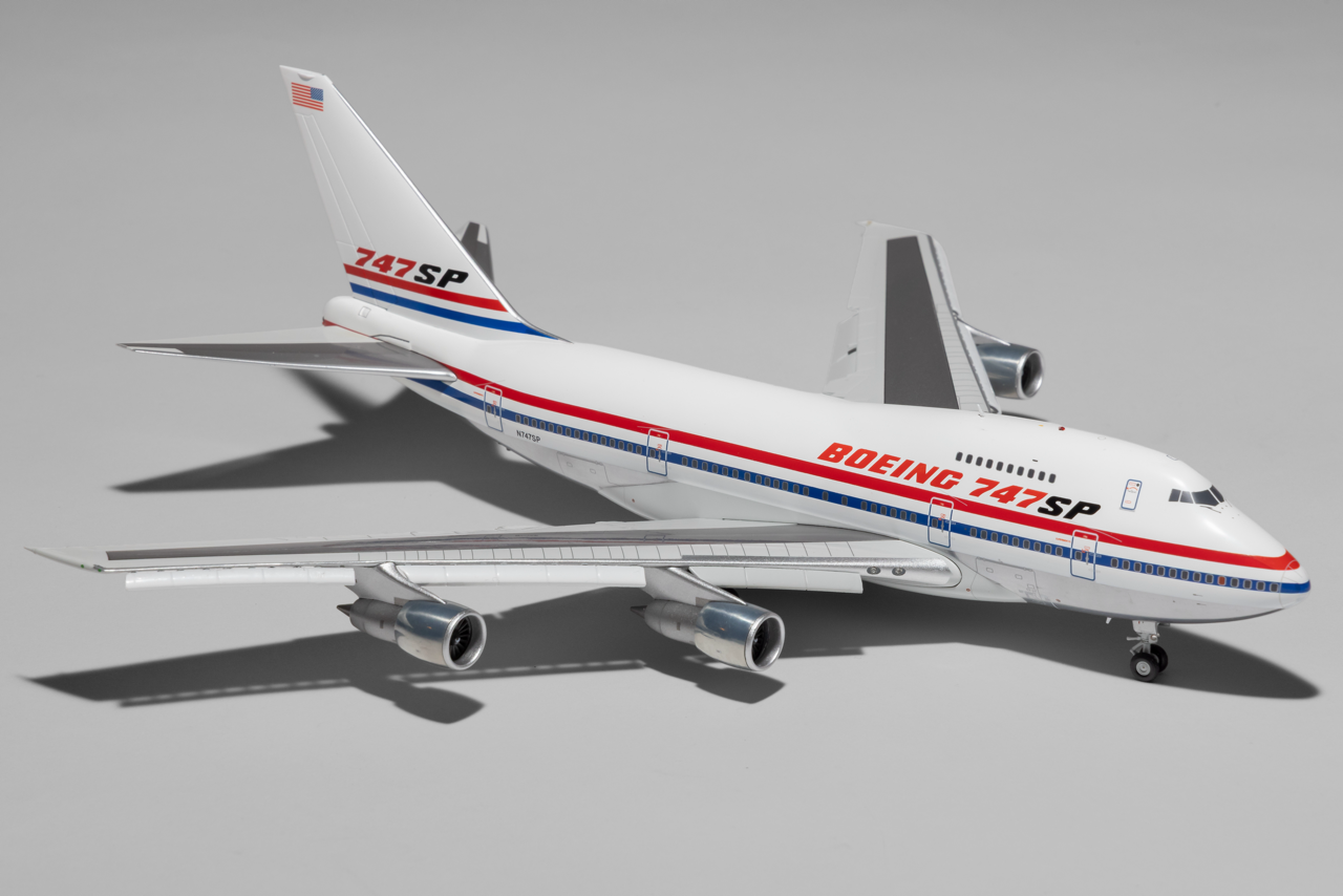 JC Wings 1:200 House Colors Boeing 747SP N747SP Flaps Down LH2458A