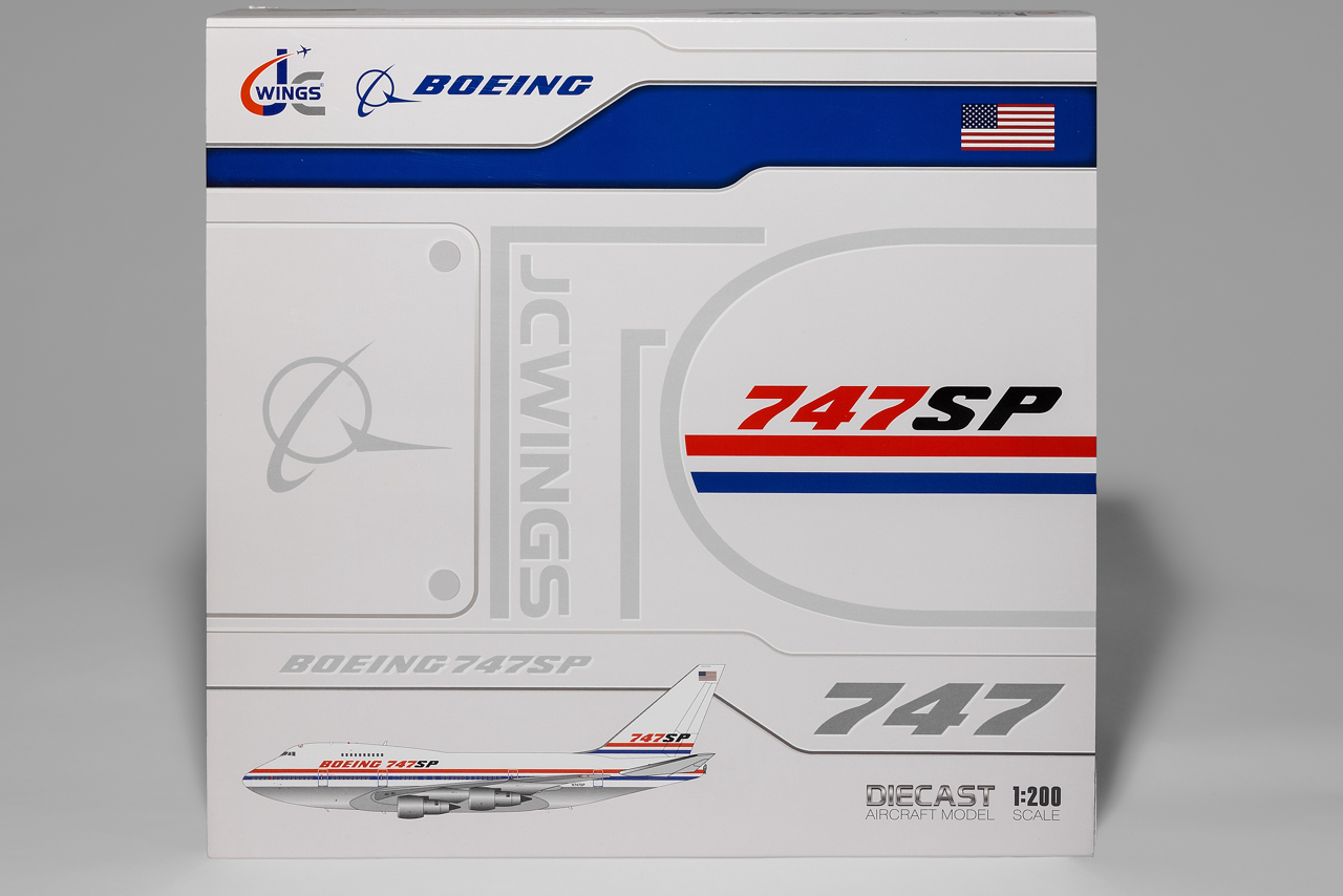 JC Wings 1:200 House Colors Boeing 747SP N747SP Flaps Down LH2458A