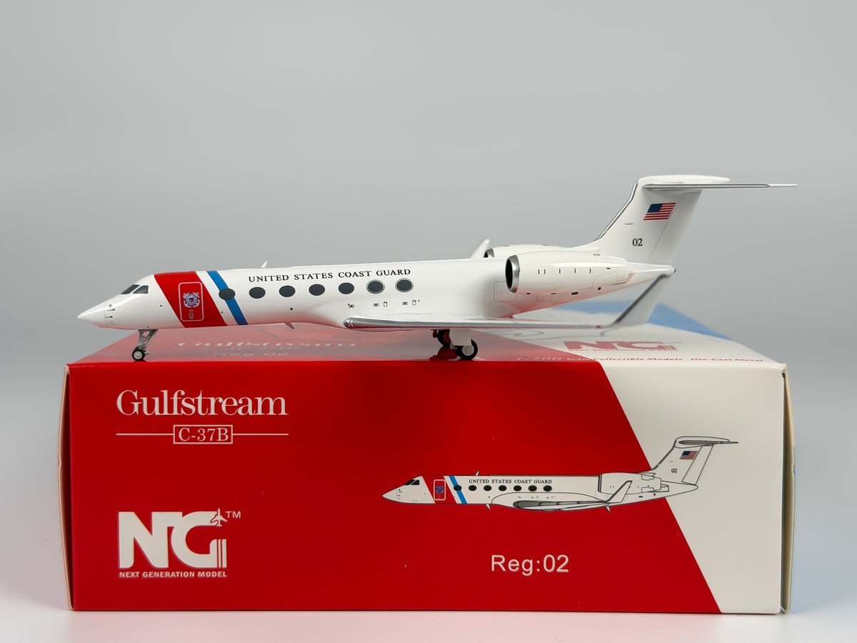 U.S Coast Guard Gulfstream G550 (C-37) 1:200 NG Models 02 (75006)
