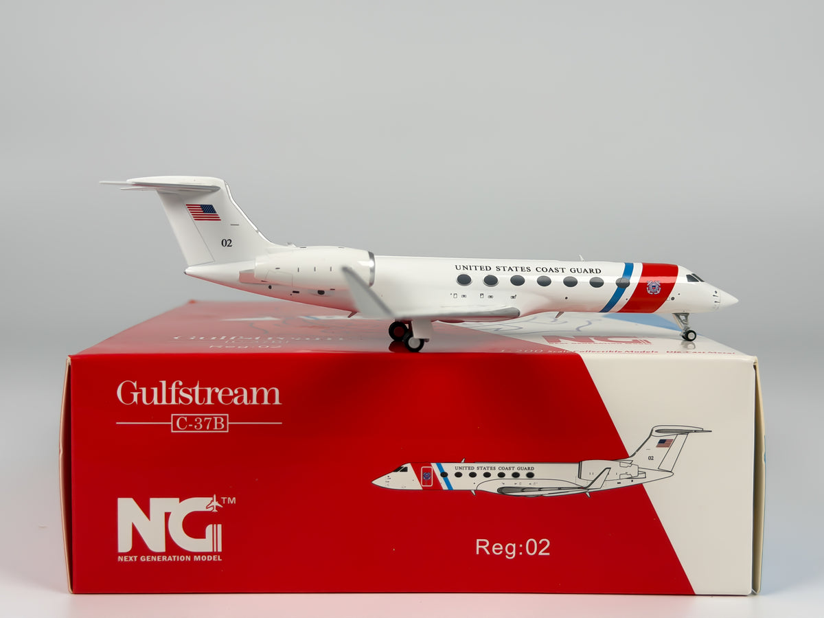 U.S Coast Guard Gulfstream G550 (C-37) 1:200 NG Models 02 (75006)
