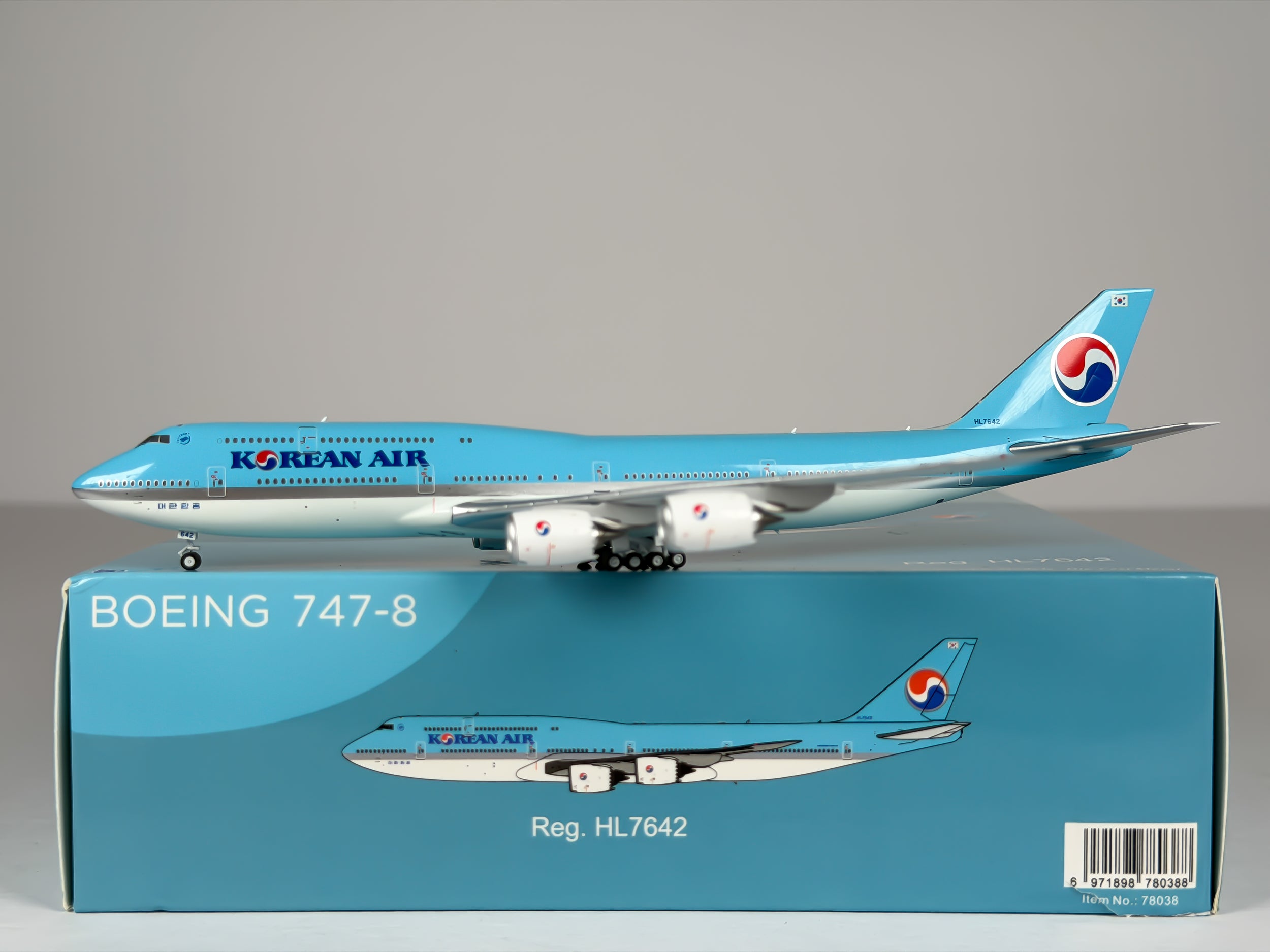 Korean Air Boeing 747-8i 1:400 NG Models HL7642 (78038)
