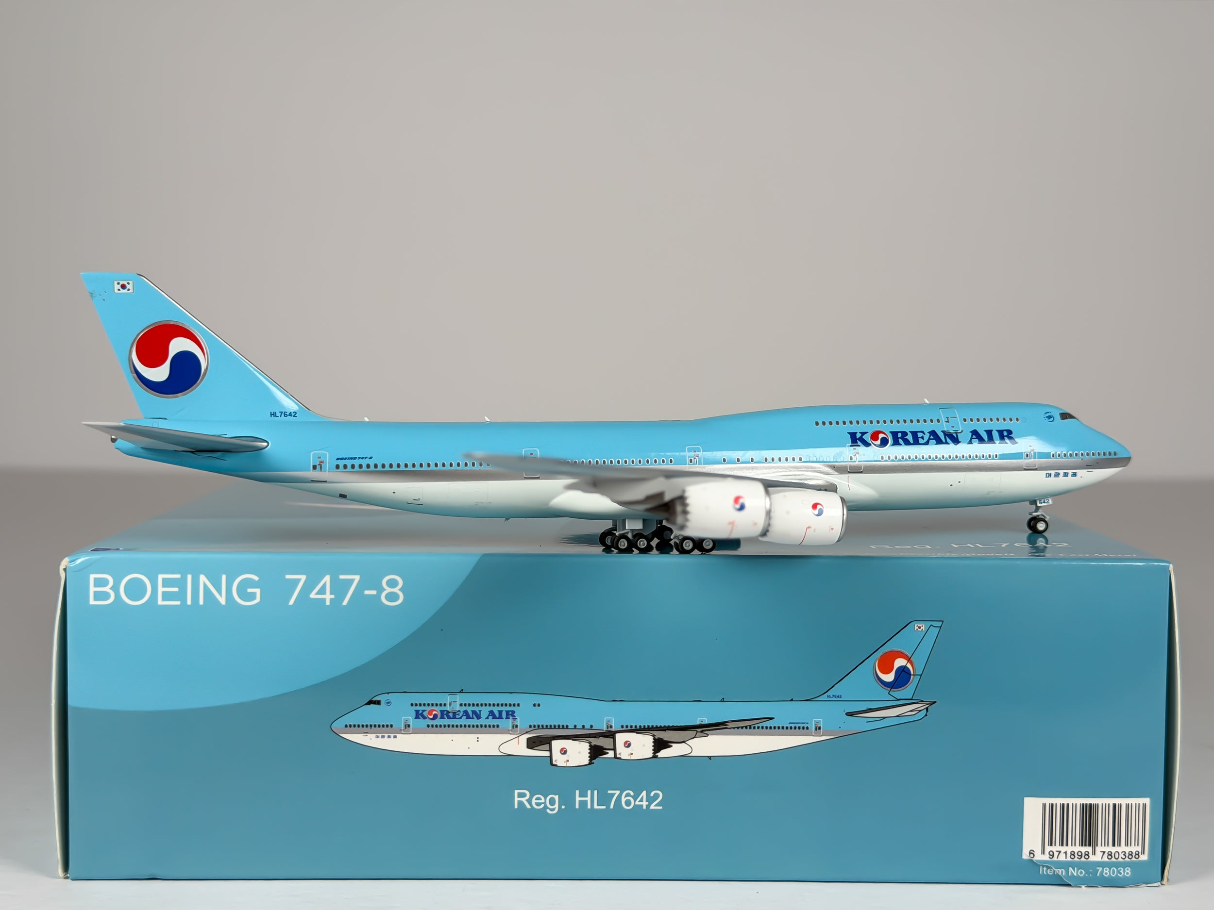 Korean Air Boeing 747-8i 1:400 NG Models HL7642 (78038)