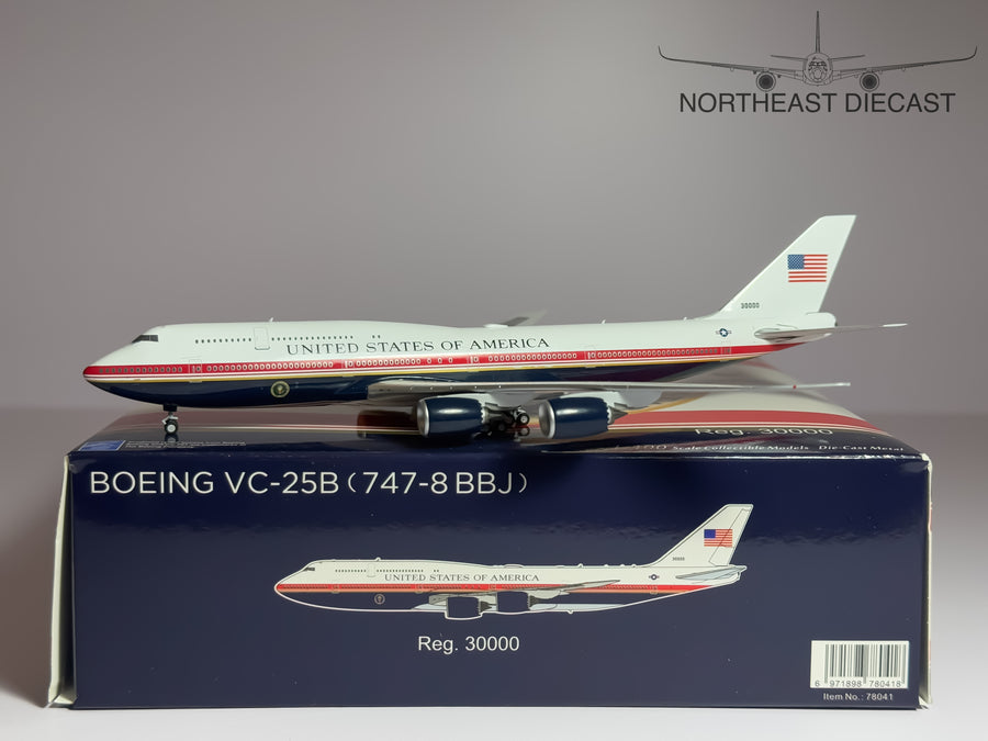 USAF Boeing VC-25B (747-8BBJ) 1:400 NG Models 30000 (78041)