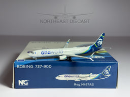 Alaska Airlines Boeing 737-900 1:400 NG Models N487AS (79001)