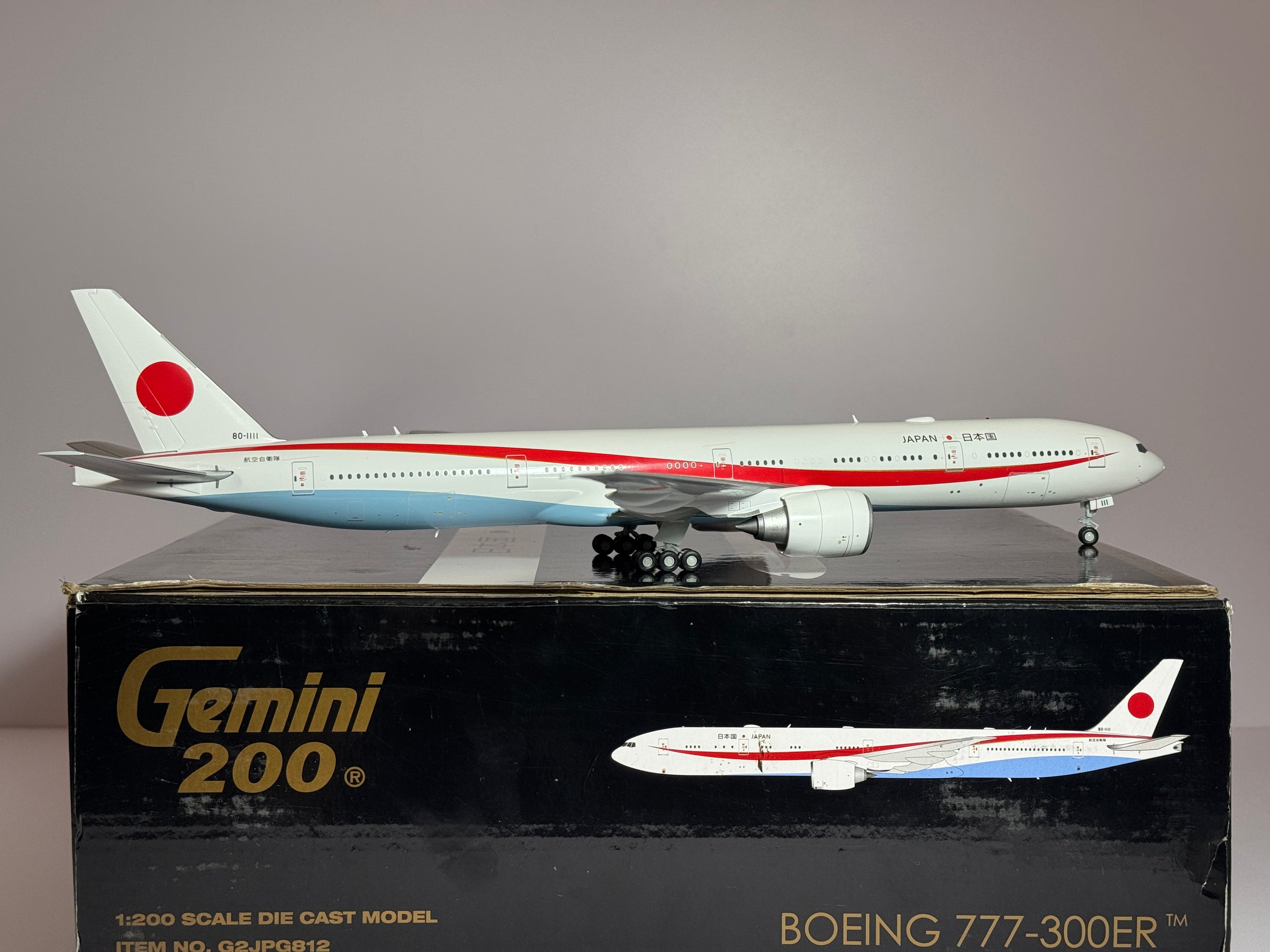 Gemini Jets 1:200 Japan Air Force Boeing 777-300ER 80-1111 G2JPG812