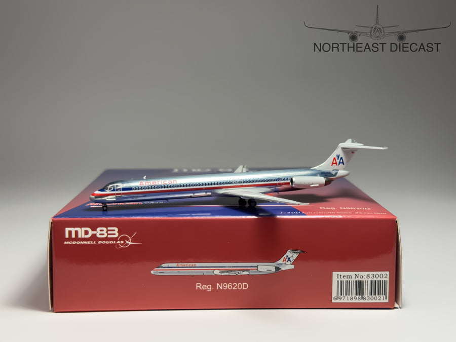 American Airlines McDonnell Douglas MD-83 1:400 NG Models N9620D (83002)