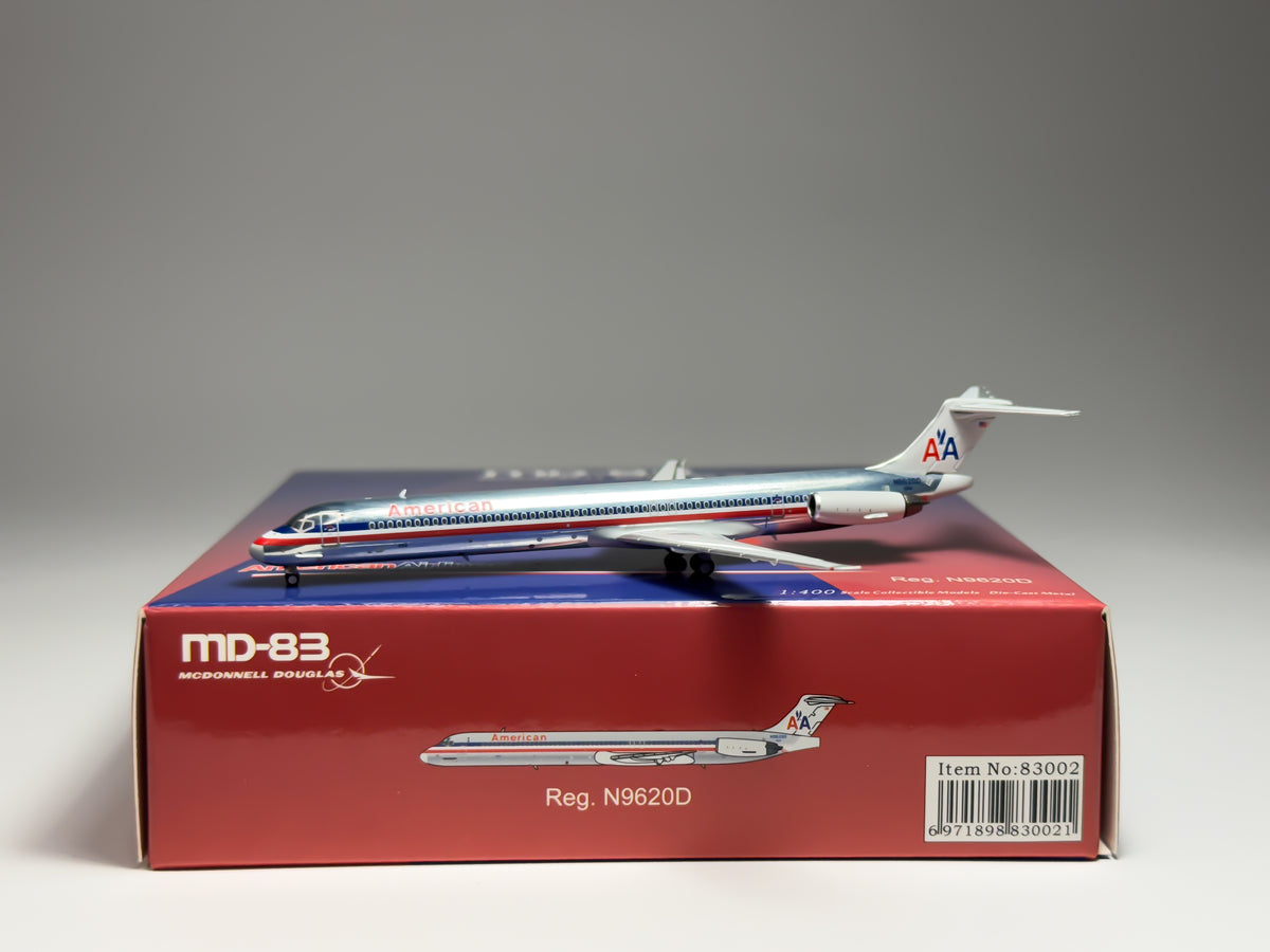 American Airlines McDonnell Douglas MD-83 1:400 NG Models N9620D (83002)