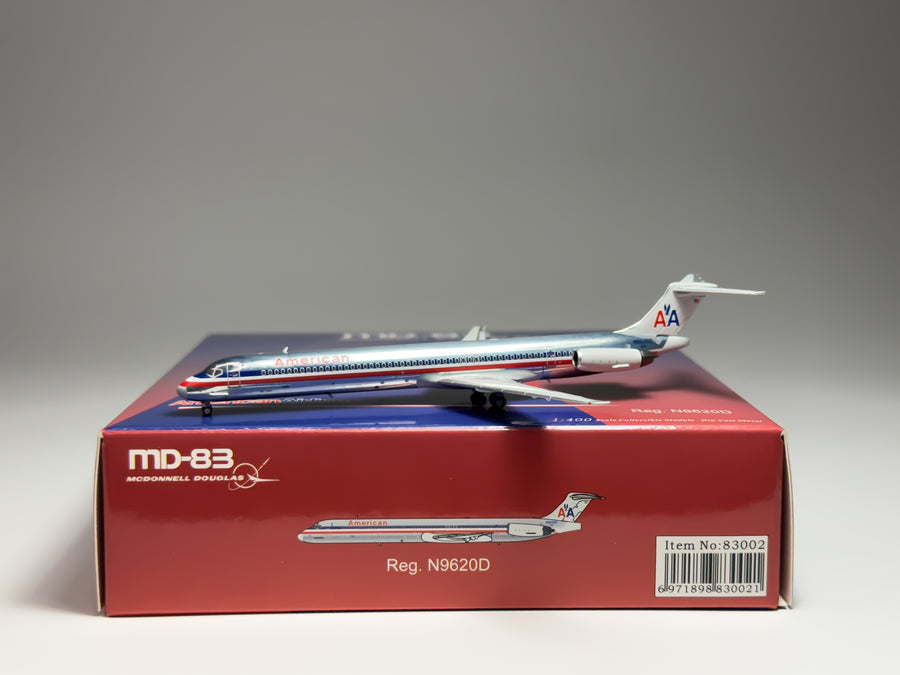American Airlines McDonnell Douglas MD-83 1:400 NG Models N9620D (83002)