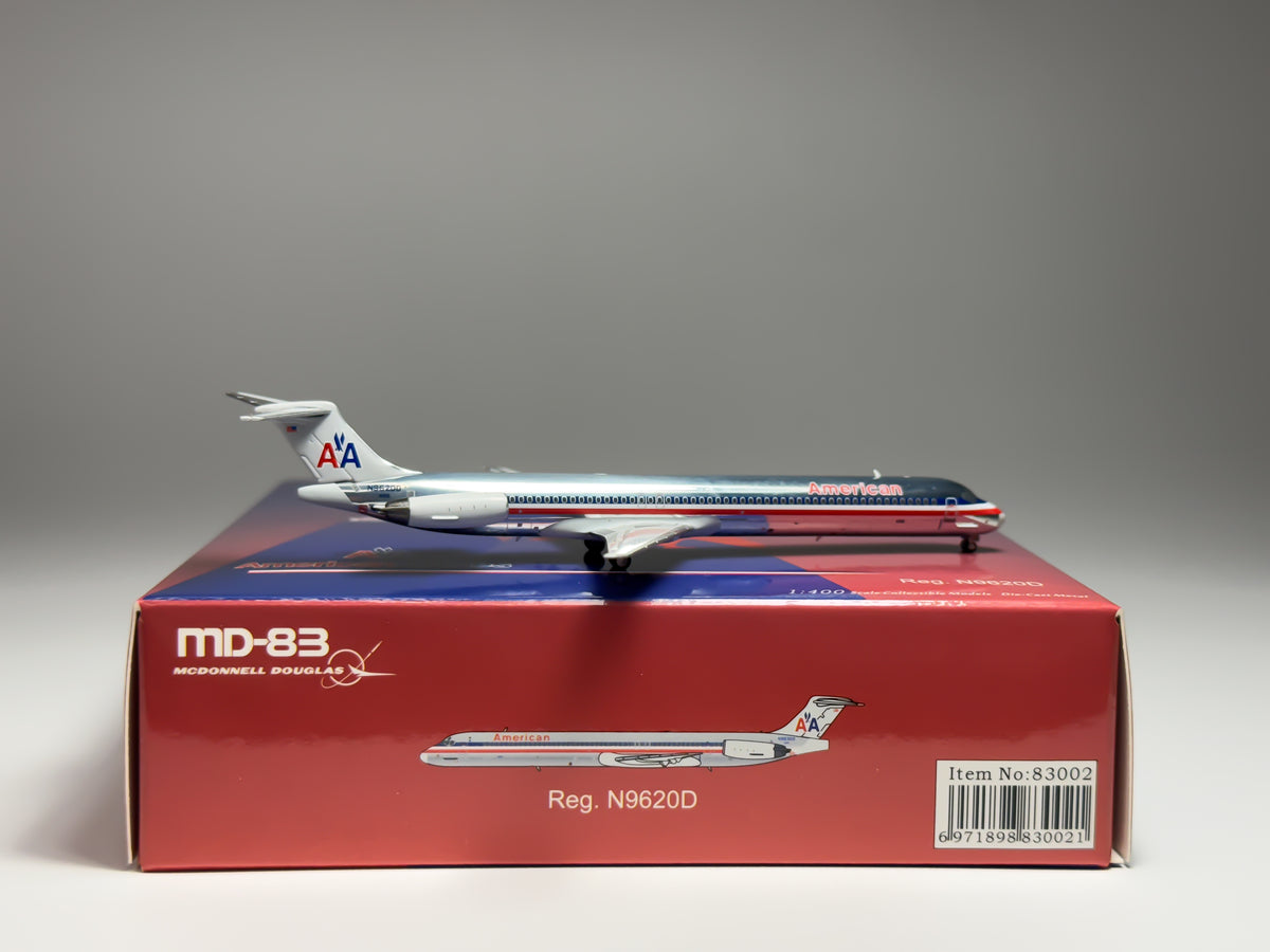 American Airlines McDonnell Douglas MD-83 1:400 NG Models N9620D (83002)