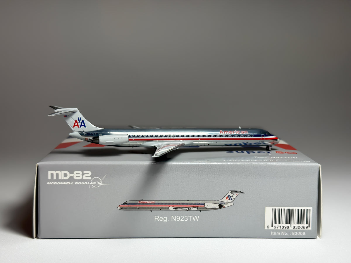American Airlines McDonnell Douglas MD-82 1:400 NG Models N923TW (83006)