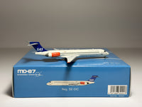 SAS Scandinavian Airlines McDonnell Douglas MD-87 1:400 NG Models SE-DIC (84001)