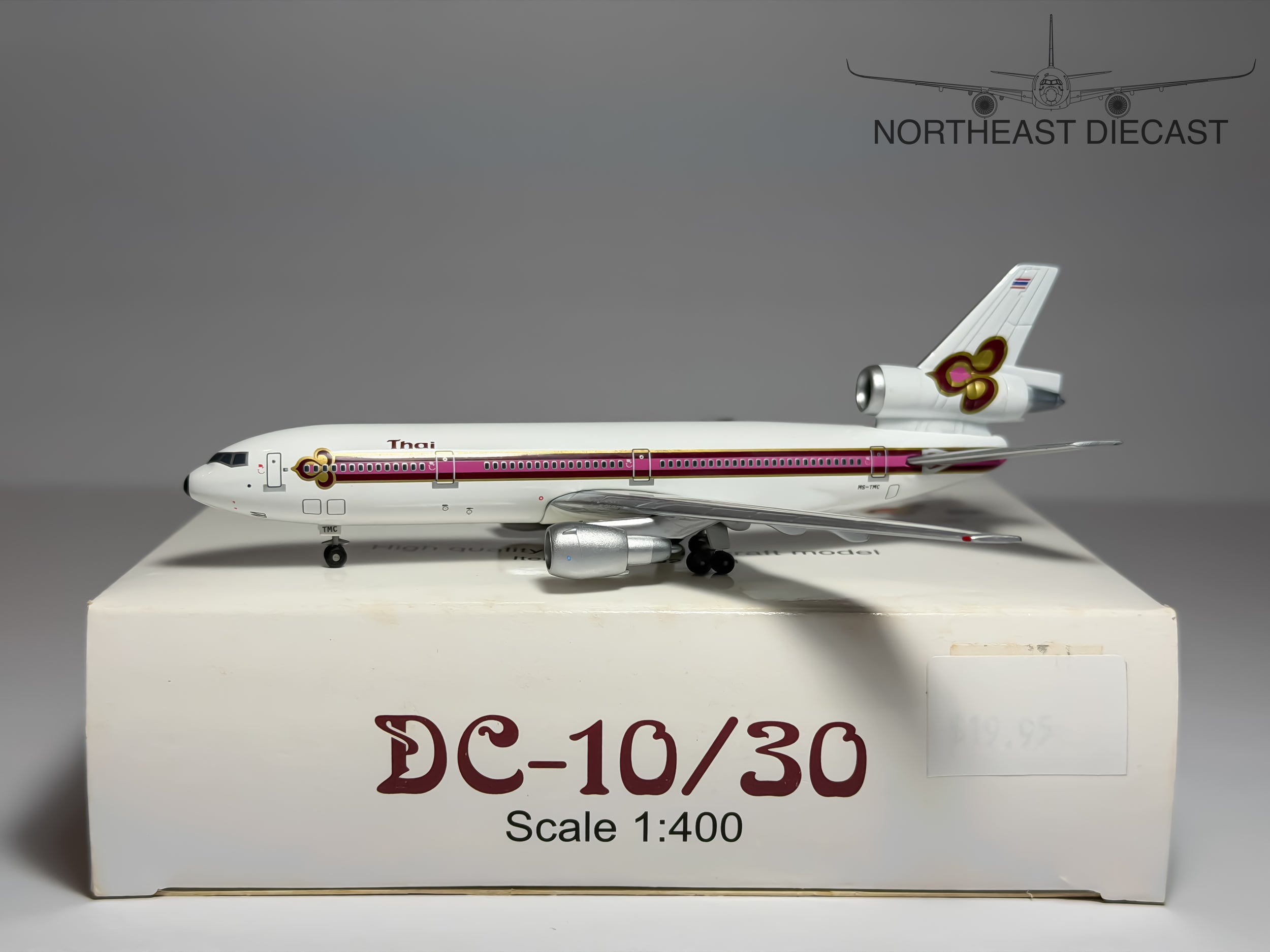 Thai Airways McDonnell Douglas DC-10-30 1:400 Tucano Line MS-TMC (84023001)