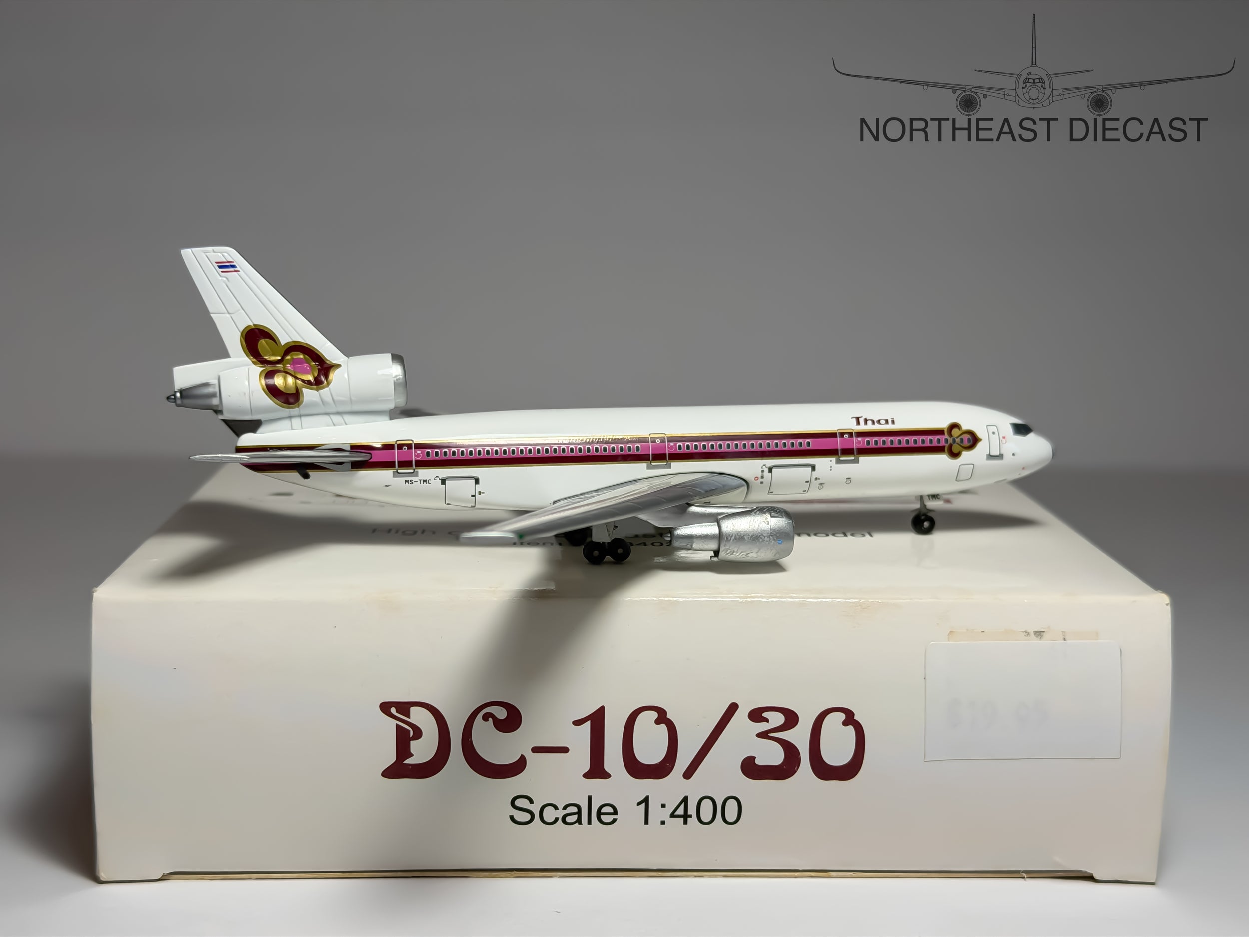 Thai Airways McDonnell Douglas DC-10-30 1:400 Tucano Line MS-TMC (84023001)