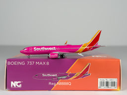 Southwest Airlines Boeing 737 MAX 8 1:400 NG Models N8888Q (88015)