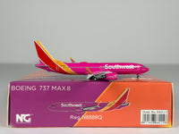 Southwest Airlines Boeing 737 MAX 8 1:400 NG Models N8888Q (88015)