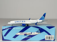 United Airlines Boeing 737 MAX 8 1:400 NG Models N37318 (88037)