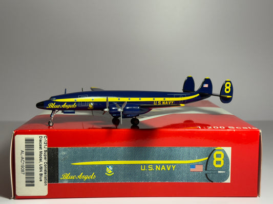 Aeroclassics 1:200 U.S Navy Lockheed C-121J 8 Blue Angels AC19087