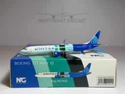 United Airlines Boeing 737 MAX 10 1:400 NG Models N27602 (90002)