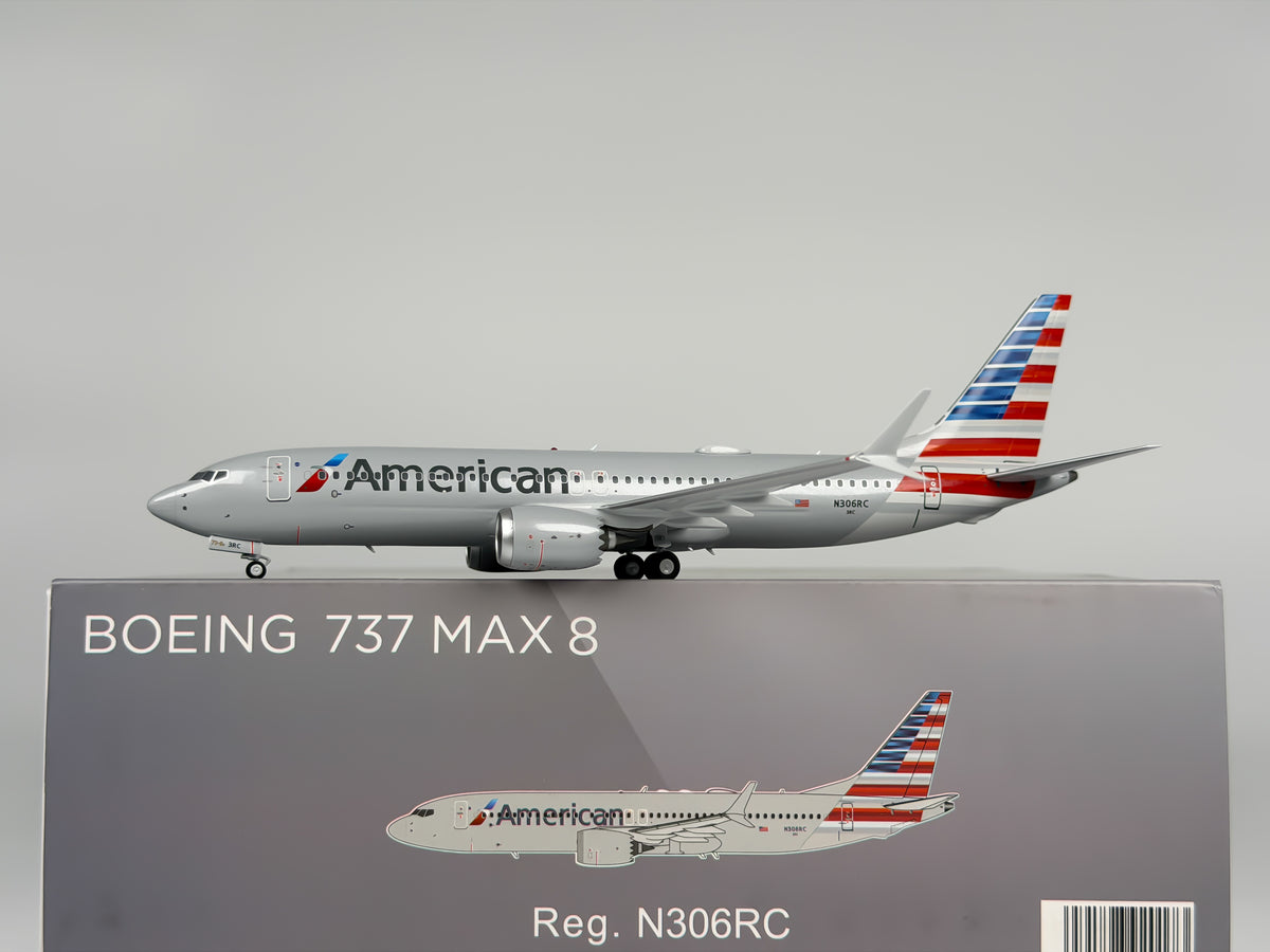 American Airlines Boeing 737 MAX 8 1:200 NG Models N306RC (92017)