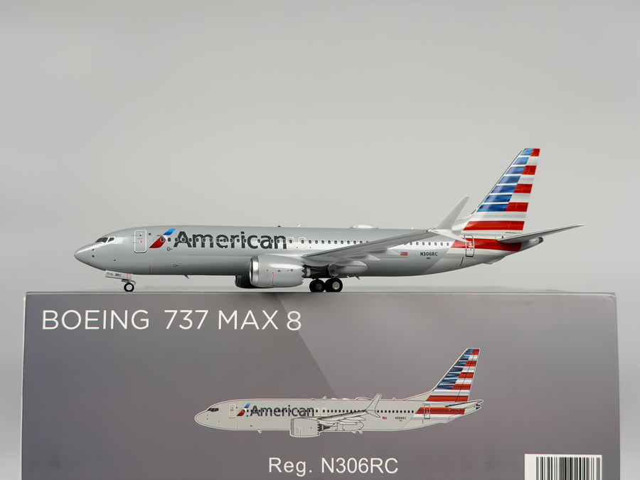 American Airlines Boeing 737 MAX 8 1:200 NG Models N306RC (92017)