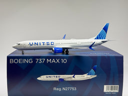 United Airlines Boeing 737 MAX 10 1:200 NG Models N27753 (95001)