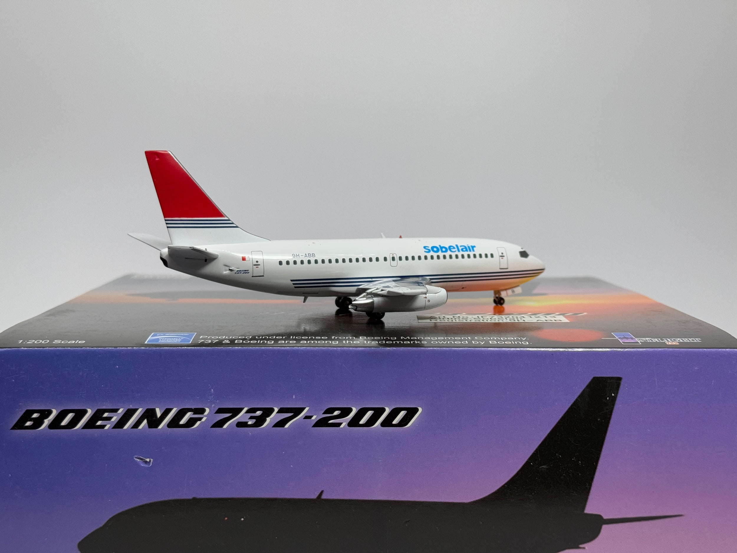 Inflight200 Sobelair Boeing 737-200 9H-ABB Air Malta IF732041213
