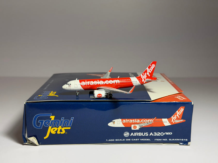 Gemini Jets 1:400 AirAsia Airbus A320neo 9M-AGA current colors GJAXM1616